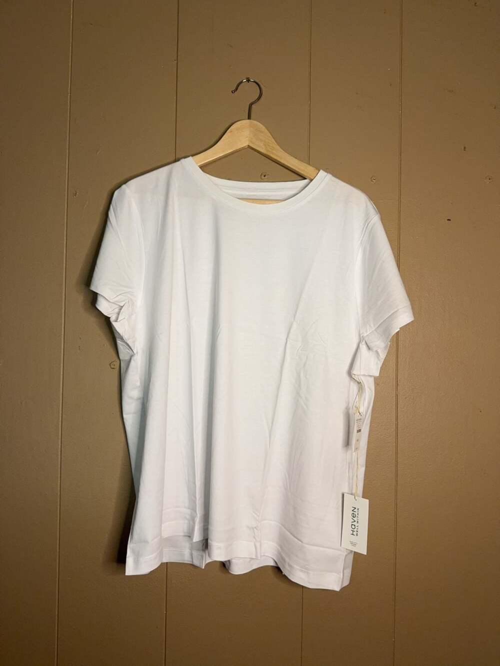Haven Well Within Organic Fiber Crew Neck Short Sleeve Tee